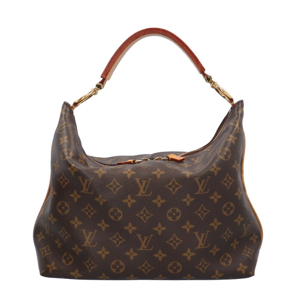 Louis Vuitton Sully PM Monogram Handbag Brown